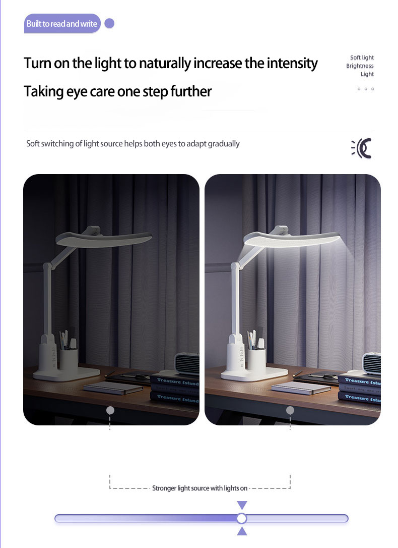 Arc Table Lamp, LED Folding Table Lamp, Study Eye Lamp, Desktop Lamp, Reading Lamp, Night Lamp, Bedside Lamp