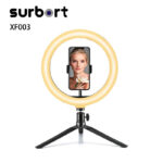 Surbort Fill light, desktop cell phone holder, cell phone holder fill light, live broadcast fill light, shooting fill light, selfie light, beauty fill light