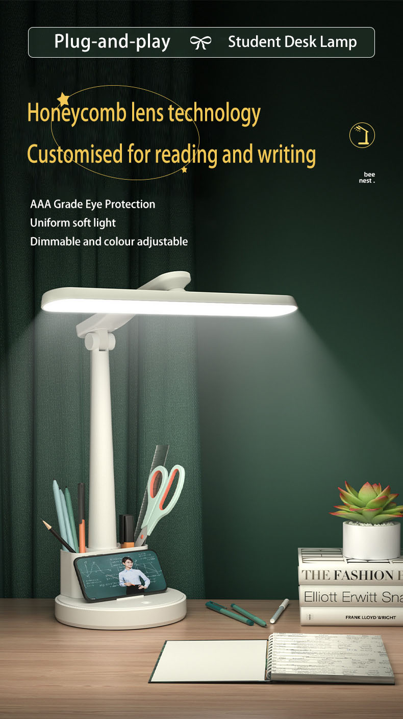 LED eye-care penlight desk lamp, reading lamp, bedside lamp, desk lamp, bedroom lamp, eye-care lamps