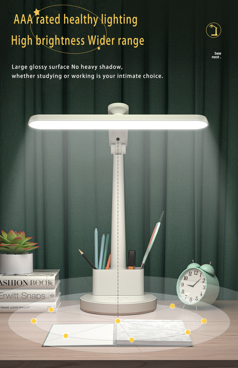 LED eye-care penlight desk lamp, reading lamp, bedside lamp, desk lamp, bedroom lamp, eye-care lamps