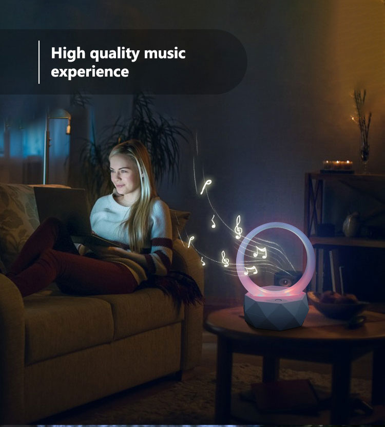 Night Light,Bluetooth Speaker,Desk Lamp,Portable Bluetooth Speaker,Wireless Bluetooth Speaker,Colorful Night Light Speaker