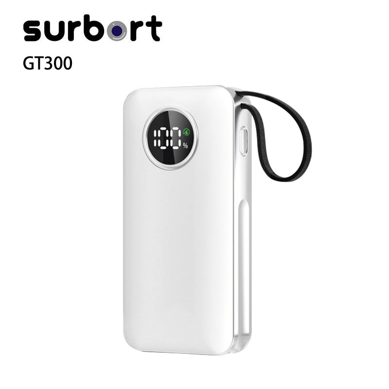 Surbort Portable rechargeable power bank, 10000mAh rechargeable power bank, mobile power, iphone rechargeable power bank, PD mobile power, 20W rechargeable power bank