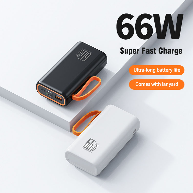 Surbort 66W Mobile Phone Charger, PD22.5W Charger, Mobile Phone Mobile Power, Portable Charger 