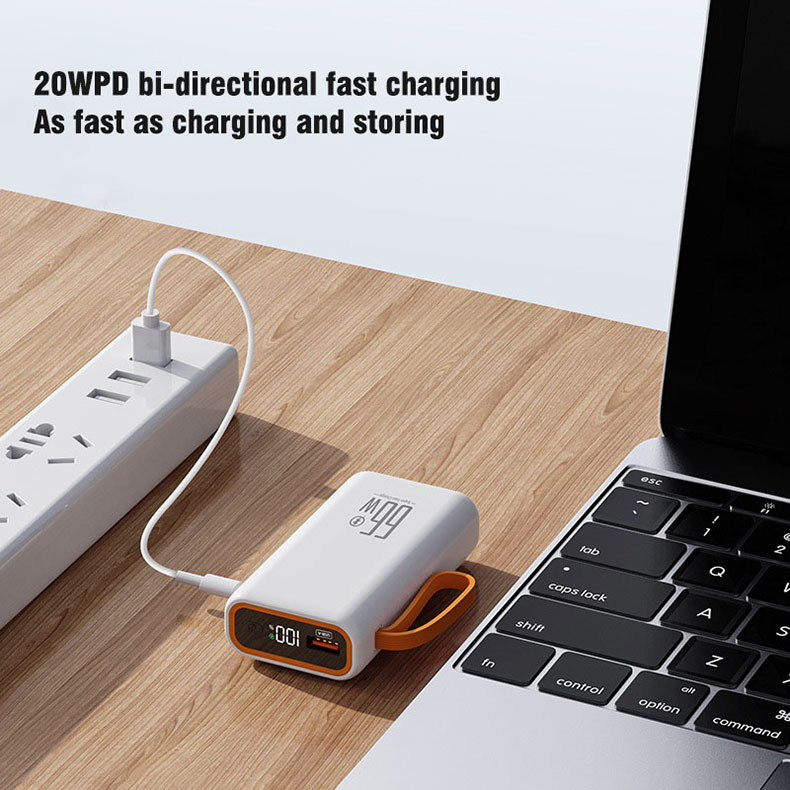 Surbort 66W Mobile Phone Charger, PD22.5W Charger, Mobile Phone Mobile Power, Portable Charger 