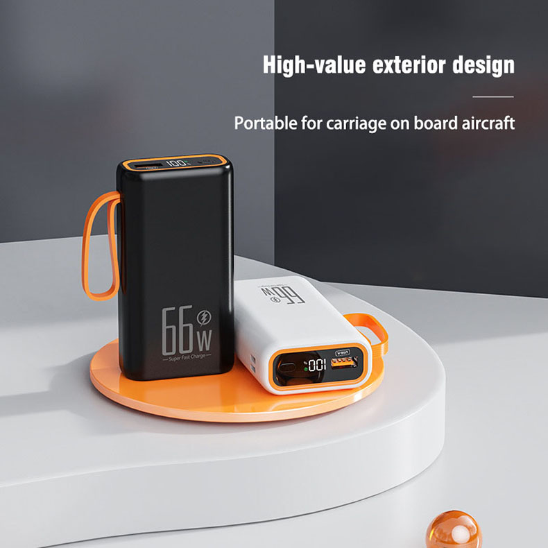 Surbort 66W Mobile Phone Charger, PD22.5W Charger, Mobile Phone Mobile Power, Portable Charger 