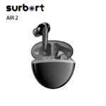 Surbort ANC noise cancelling bluetooth headphones, sports headphones, wireless bluetooth headphones, portable bluetooth headphones