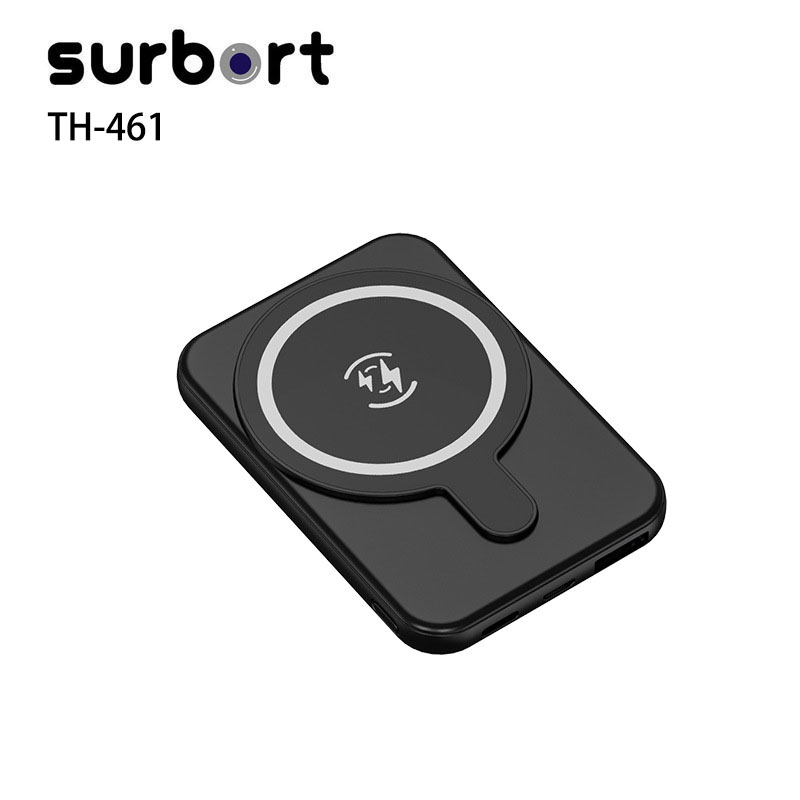 Surbort Magnetic Wireless Charger, Portable Charger, Mini Mobile Power, Mobile Phone Charger