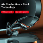 Surbort air conduction bluetooth headphones, wireless bluetooth headphones, on-ear headphones, sports headphones,