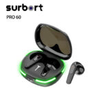Surbort TWS Wireless Bluetooth Headset, Portable Bluetooth Headset, LED Lighted Bluetooth Headset, Sports Headset, In-Ear Bluetooth Headset